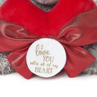 12" Padded Heart & Bow Me to You Bear Extra Image 1 Preview